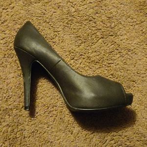 Chocolate brown heels